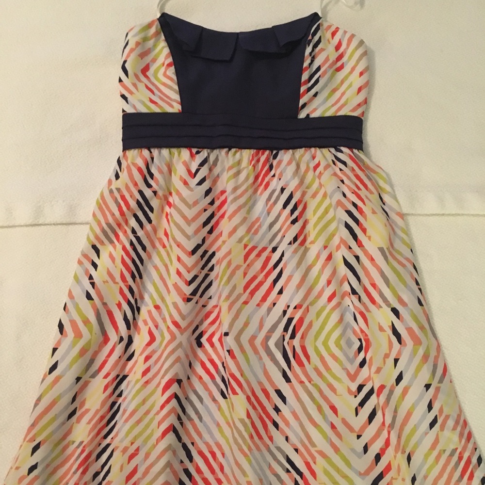 BCBG Maxi Dress — fun and flirty strapless dress